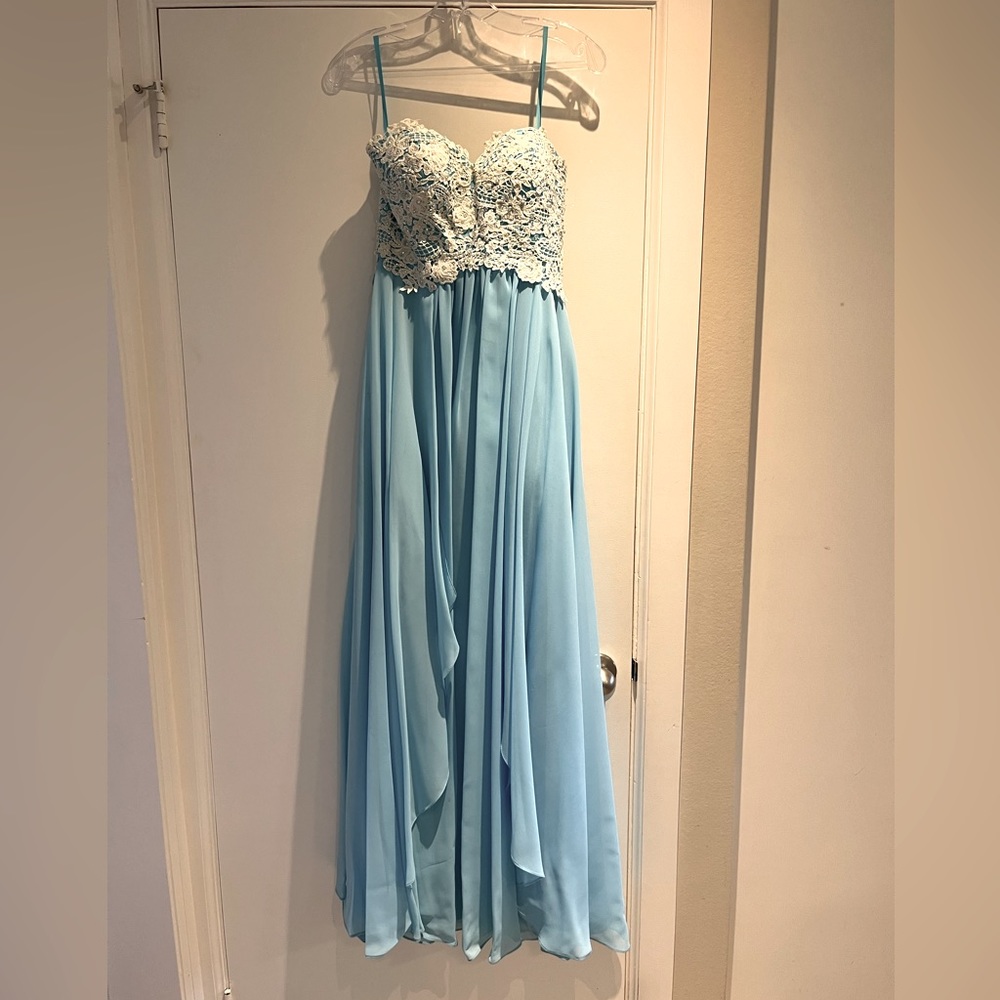 Strapless Prom Dress
